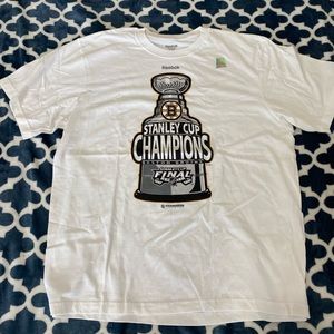 2011 Stanley Cup Champs Boston Bruins T-Shirt NWT XL by Reebok